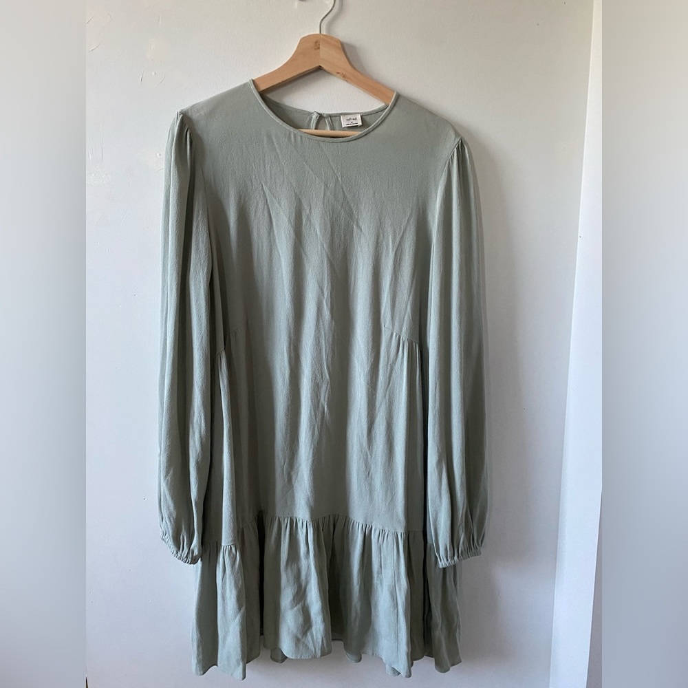 Aritzia Wilfred Sage green dress